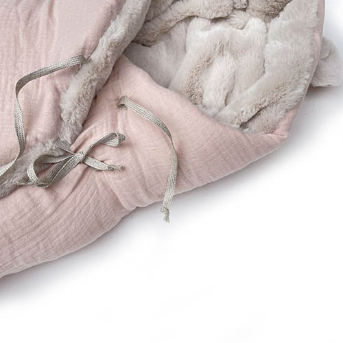 Babyshower（ベビーシャワー）｜クマ耳つきもこもこフットマフ｜出産