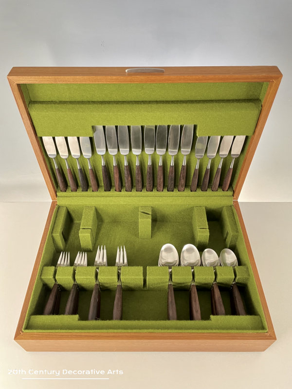 Don Wallance, H.E. Lauffer, Norway, “Palisander” Cutlery c1969