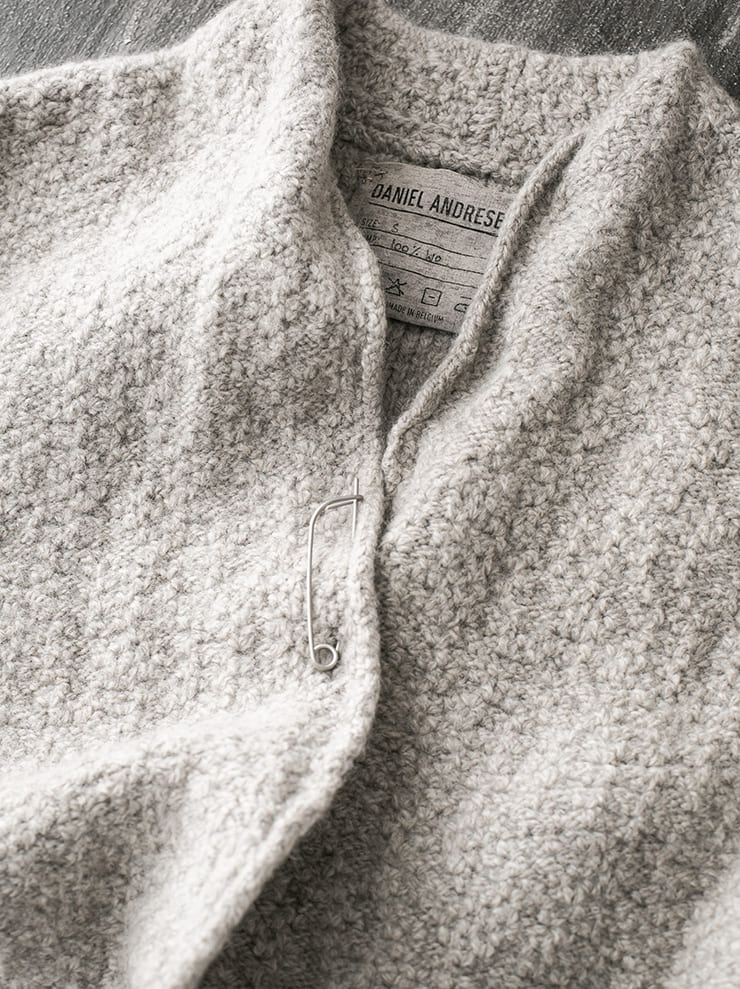 DANIEL ANDRESEN ASTER ロングニットカーディガン / MINK