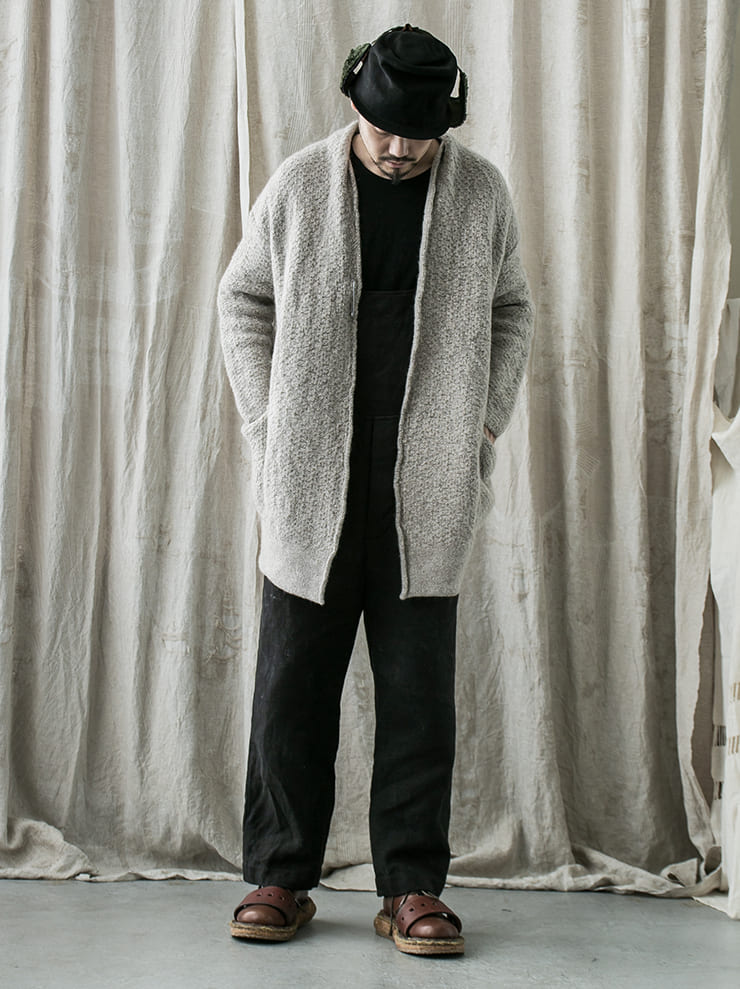 DANIEL ANDRESEN ASTER ロングニットカーディガン / MINK