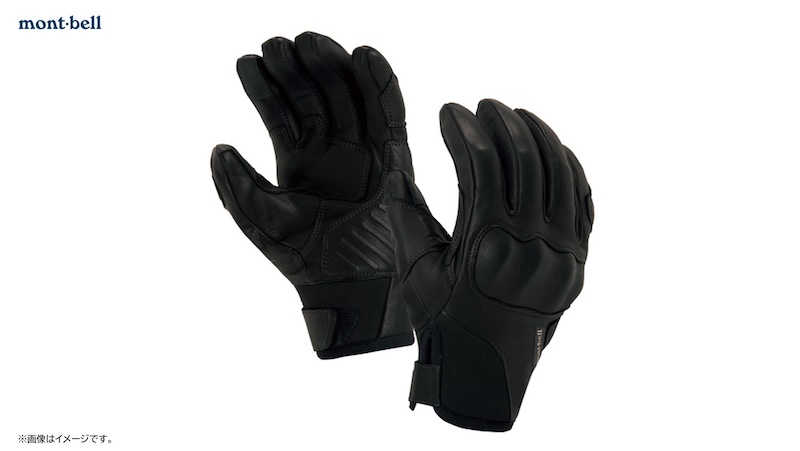 フィット感と耐久性を両立！ montbellモーターサイクルグローブ