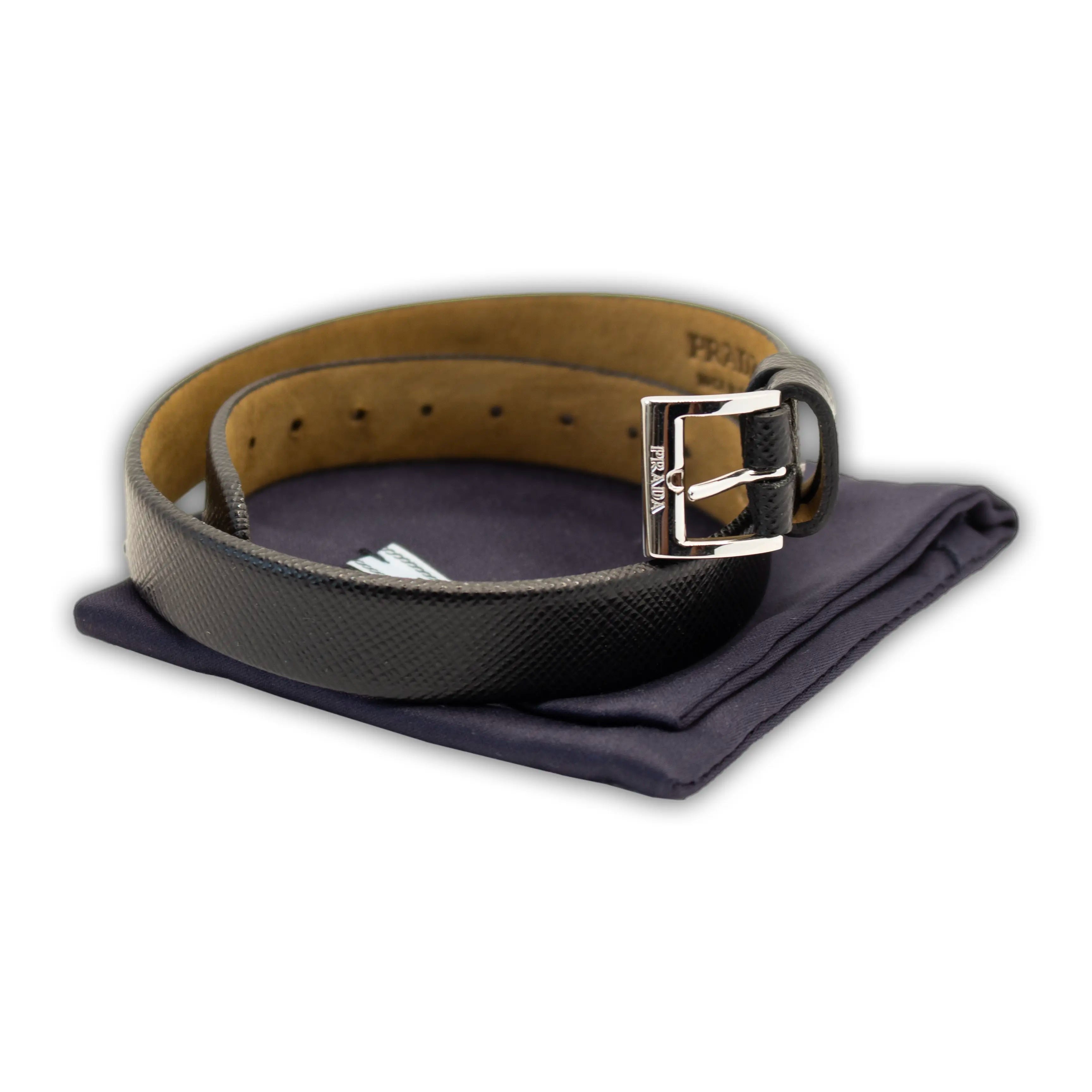 Prada x Centurion Leather Bracelet – 300700