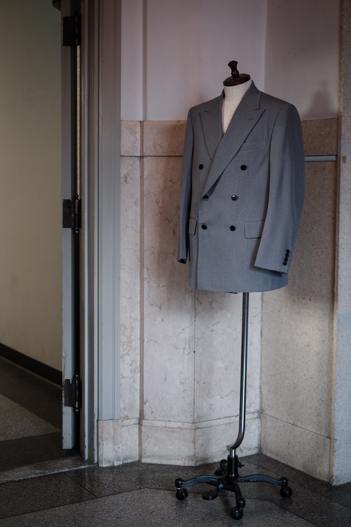 SCYE BASICS/Wool Max Gaberdine 6B D.B Blazer – 3CMA