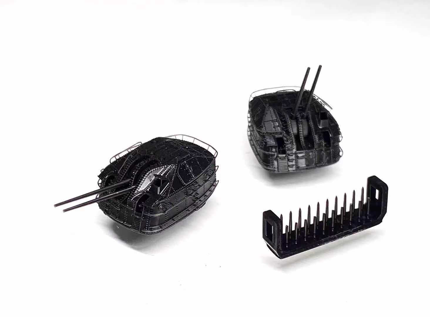 IJN35034 1/350 IJN Type98 100mm/65 AA Guns B（SUPER YAMATO/Akizuki