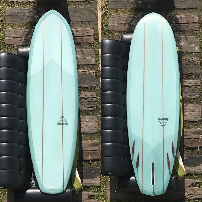 サーフボード ミッドレングス ボンザー | T-stick | 湘南 鵠沼海岸