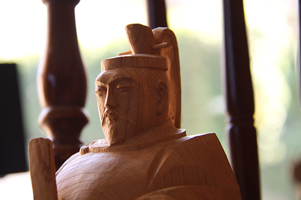 天神様【木彫】 – 宇津彫刻店