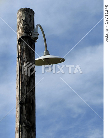 北海道 富良野 レトロな街灯の写真素材 [18711240] - PIXTA
