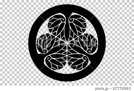 日本の家紋徳川家葵のイラスト素材 [87778983] - PIXTA