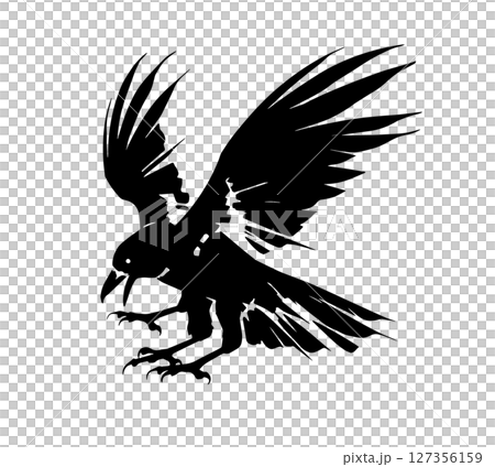 八咫烏のイラスト素材 [127356159] - PIXTA