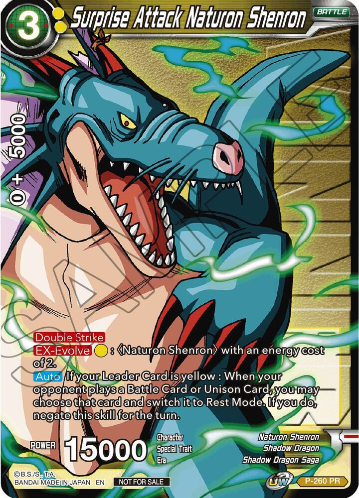 Surprise Attack Naturon Shenron (Winner Stamped) - Tournament