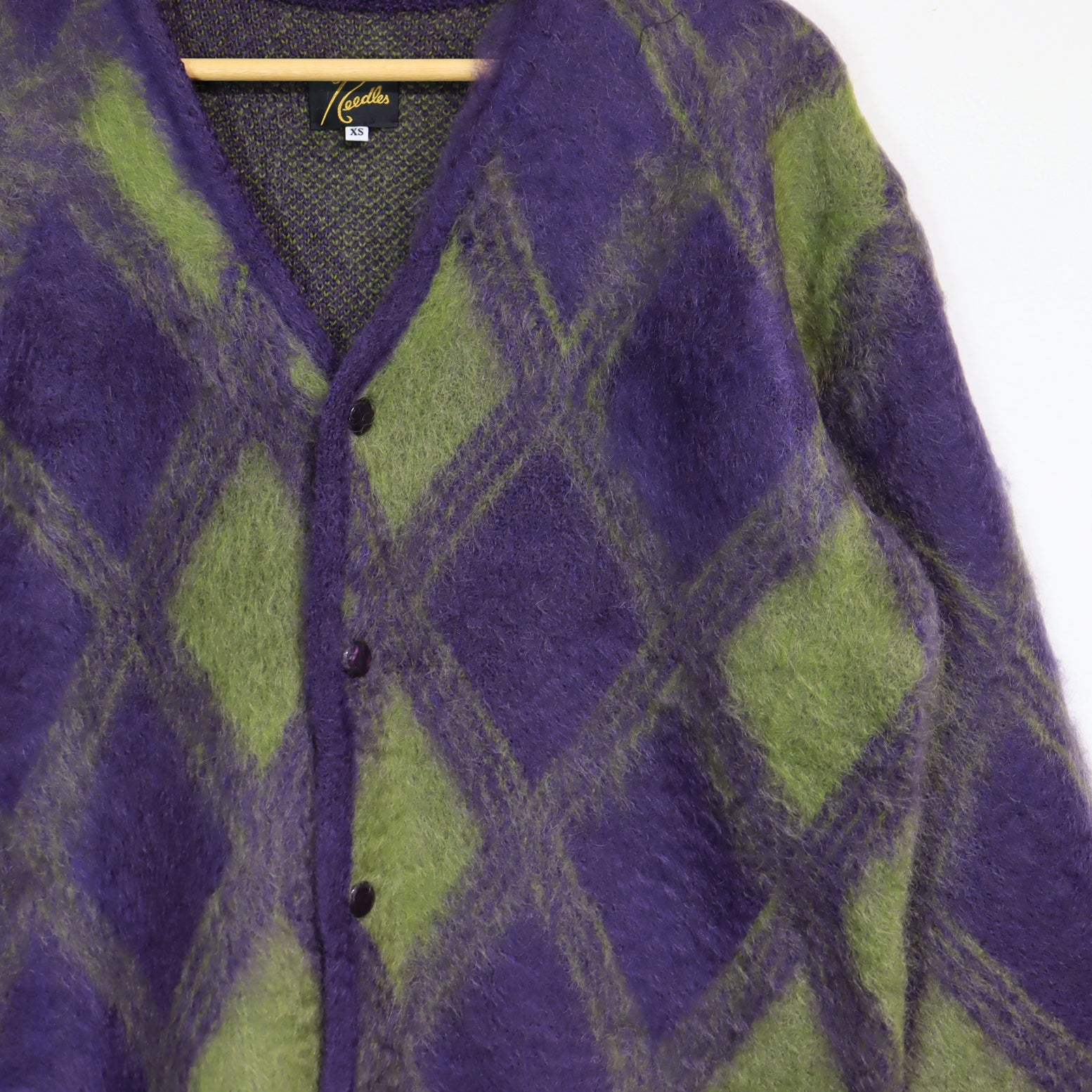Needles：MOHAIR CARDIGAN -【Argyle】 – TAMANIWA
