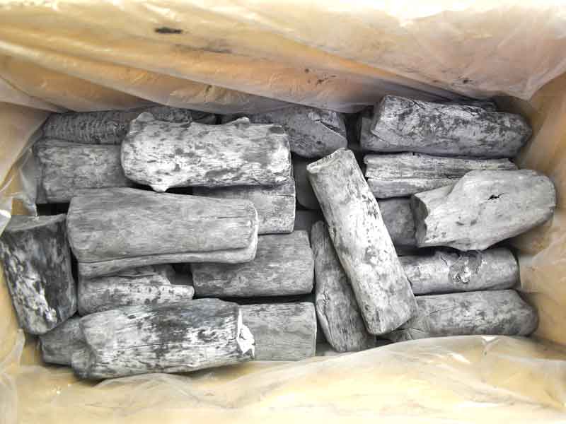 ラオス備長炭 切太丸（特大）15kg | 業務用備長炭・オガ炭・木炭販売の