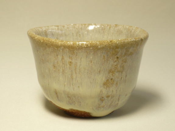 斑唐津ぐい呑み（朝靄）の詳細／陶器販売のたぬき窯