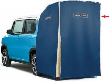 ハスラーとタープ