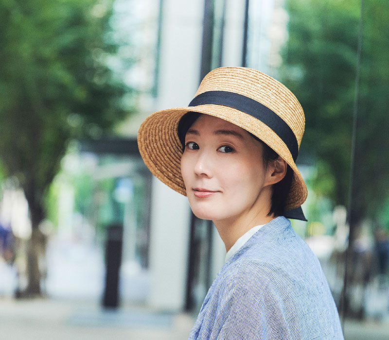 田中帽子店Alice（アリス）ポークパイ型 女優帽（57.5cm） 婦人用帽子