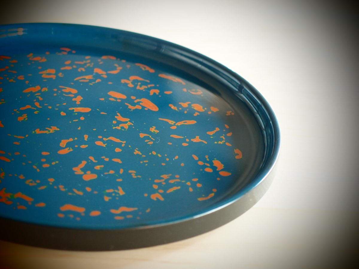 TSC-7001] 丸皿 すみれ | 津軽塗たなか