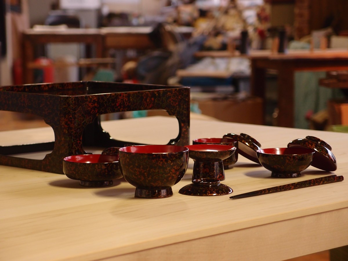 BZN-1001] 仏膳セット | 津軽塗たなか