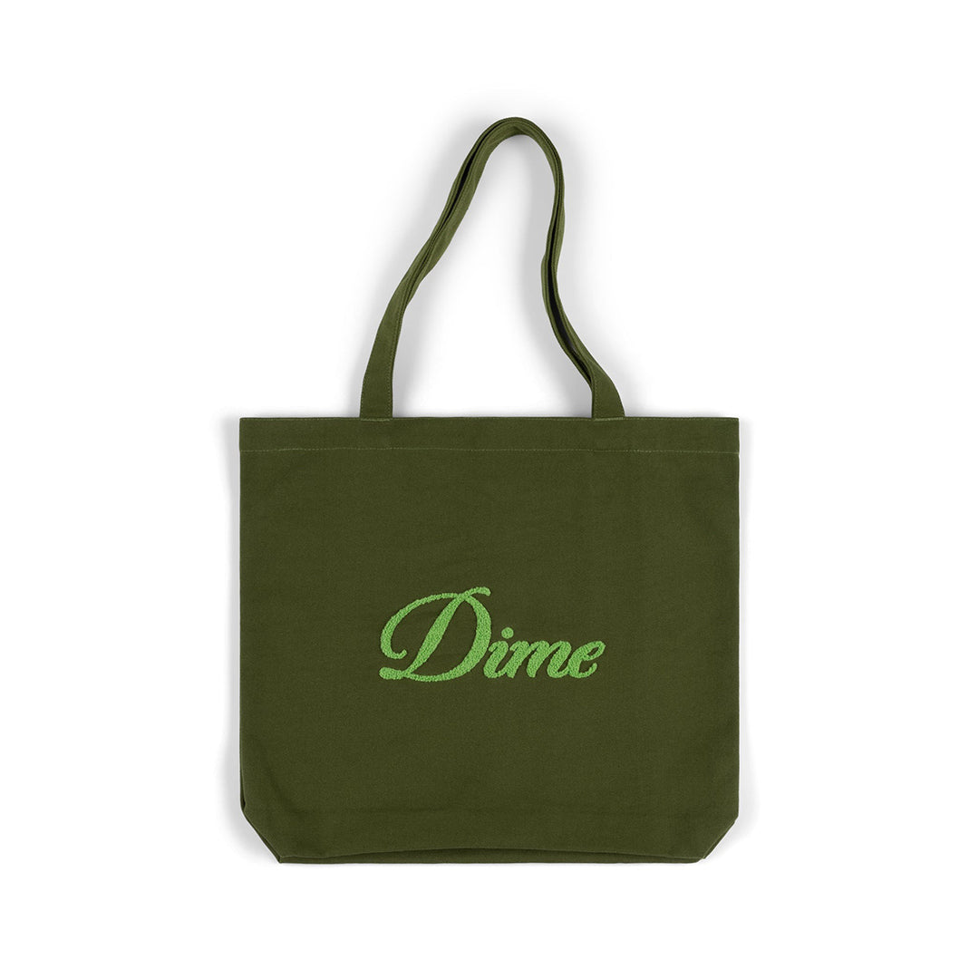 DIME MTL（ダイム モントリオール）| CURSIVE CHENILLE TOTE BAG