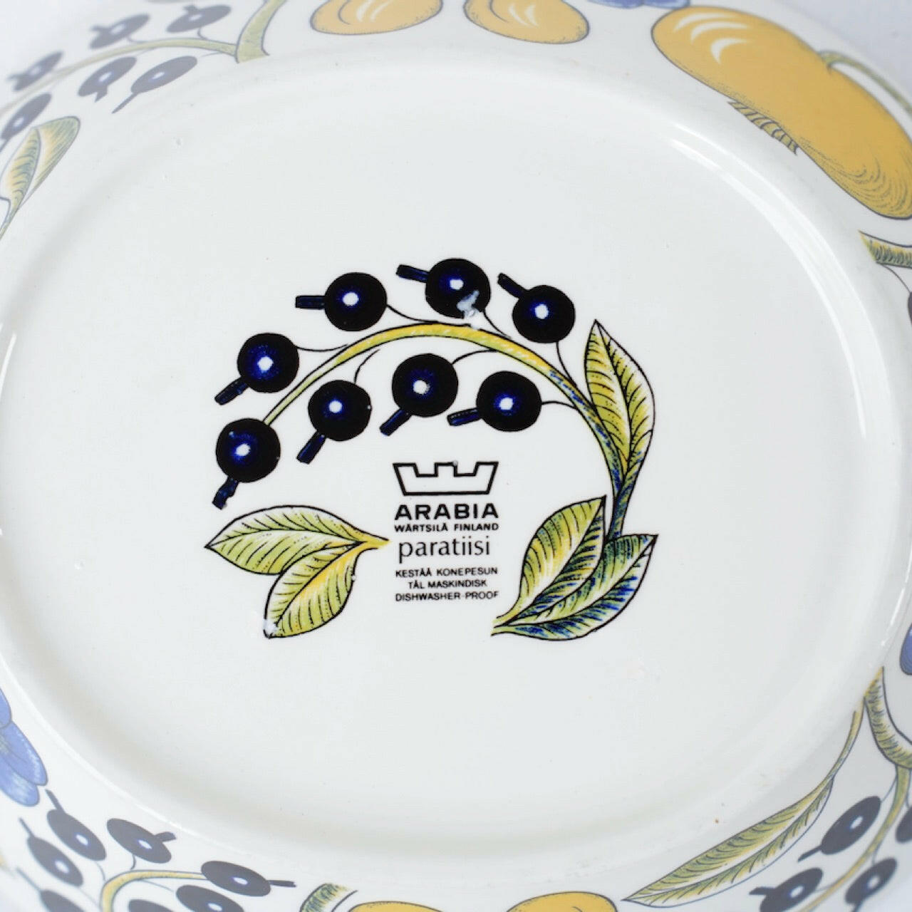 希少サイズ【傑作 】アラビア パラティッシ（Paratiisi）ボウル 23cm