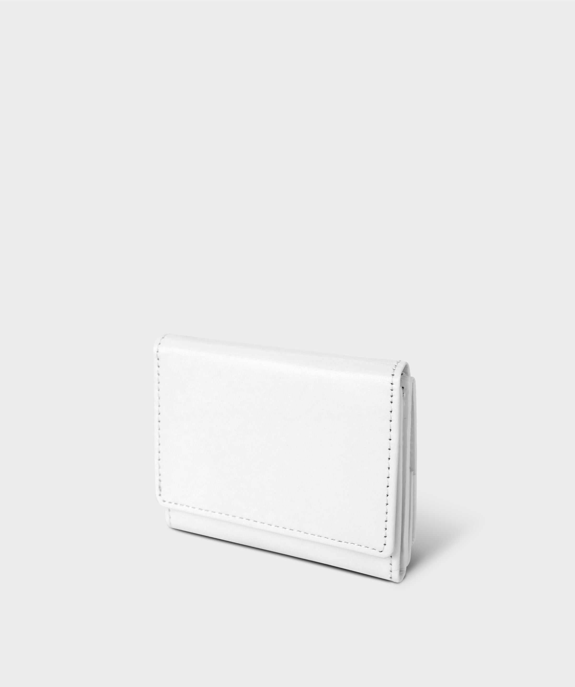 極小三つ折り財布 ミニ財布 シフォン ホワイト / taglich タグリッヒ