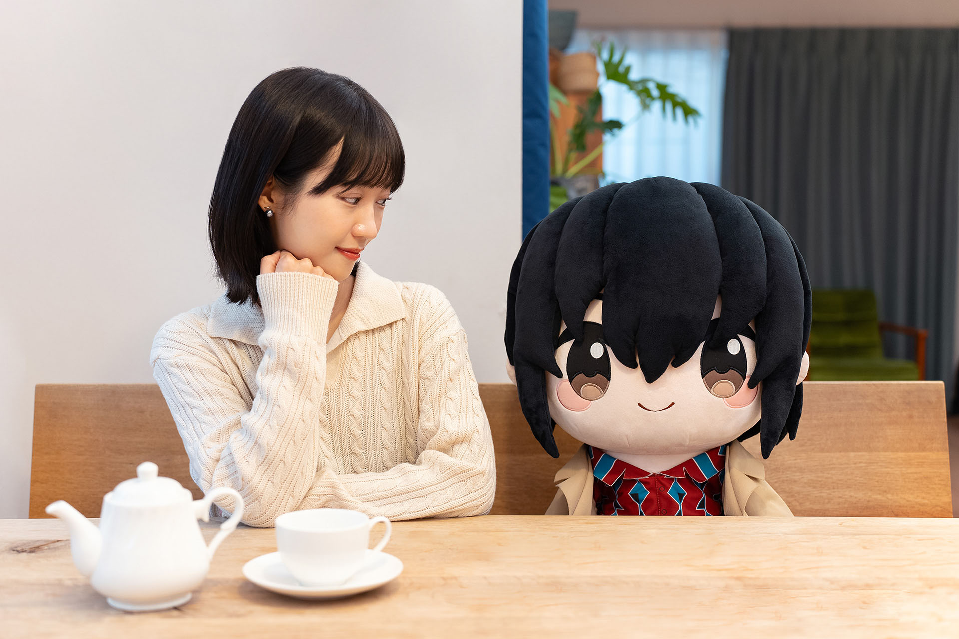 どきゅーとぷち SAKAMOTO DAYS 特大ぬいぐるみ 南雲｜TAITO GEAR&GOODS