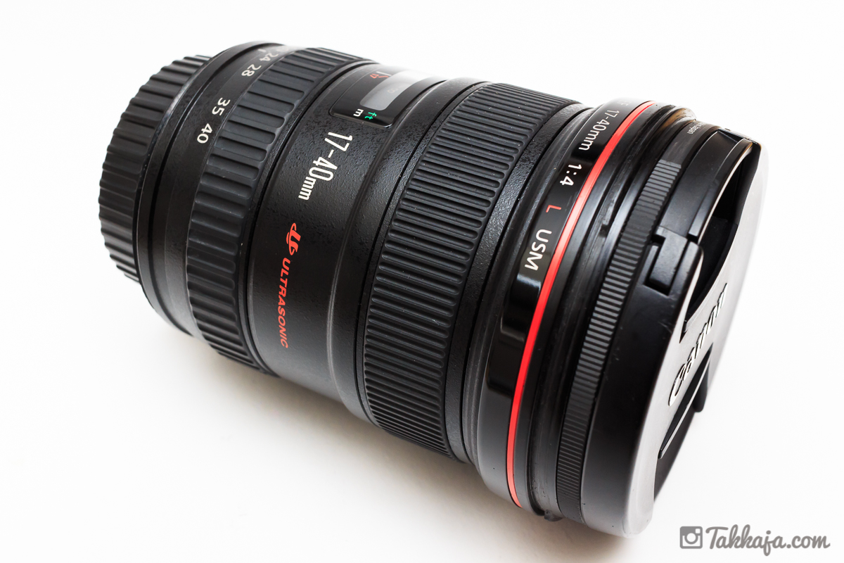 EF17-40 F4L USM ケラレ問題を解決すべくフードを削る | takkaja.com
