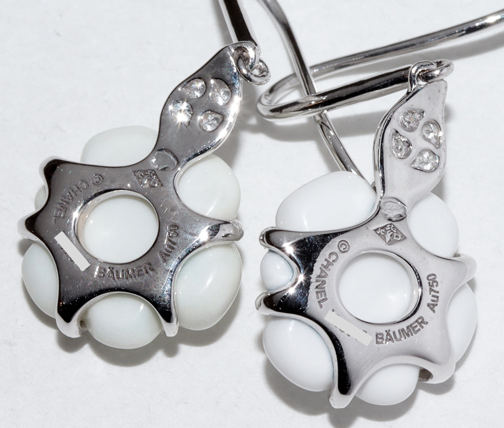 商品詳細｜CHANEL(シャネル) K18WG カルセドニー ダイヤ8P カメリア