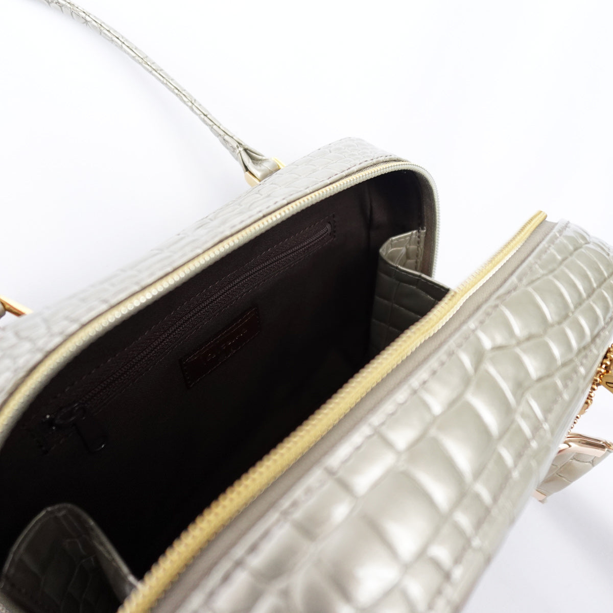 フェーヴバッグエナメル シャンパンゴールド ｜ 鎌倉のバッグ 鎌倉高野