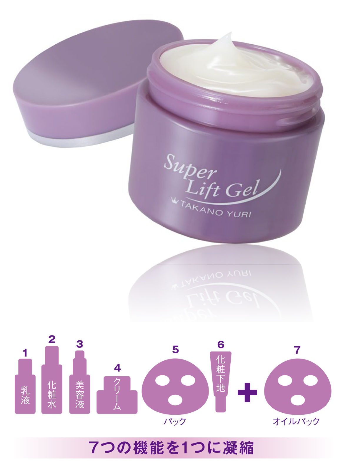 TAKANO YURI Super Lift Gel 50g 3箱セット Super Lift Gel 50g TAKANO