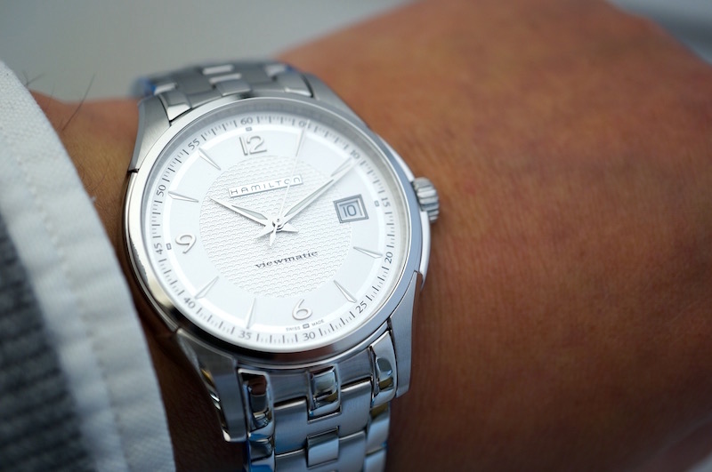 ジャズマスタービューマチック40ミリ H32515155 ハミルトン専門店