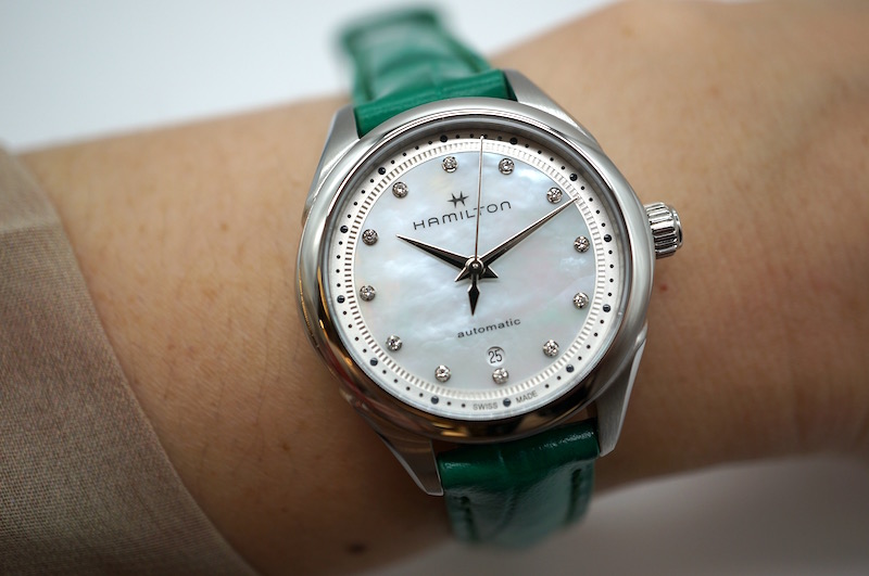 国内正規品ハミルトン ジャズマスターレディオート30ミリ MOP ダイア