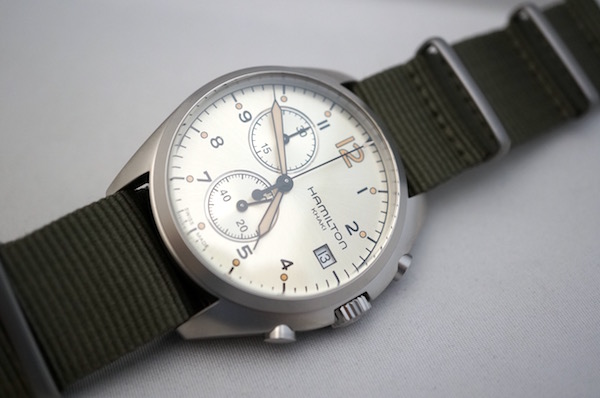 安心な国内正規品ハミルトン カーキパイロットパイオニアクロノ