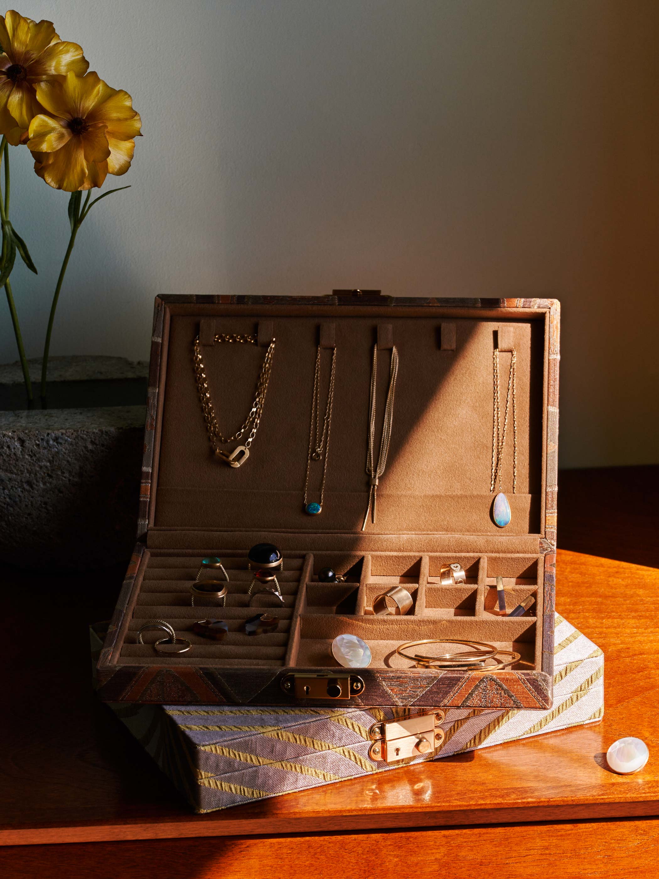 JEWELRY BOX / M / Marine White