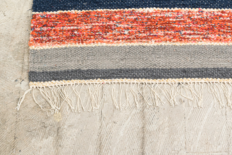 北欧家具 talo フィンランド製 トラースマッタ （裂き織りマット）