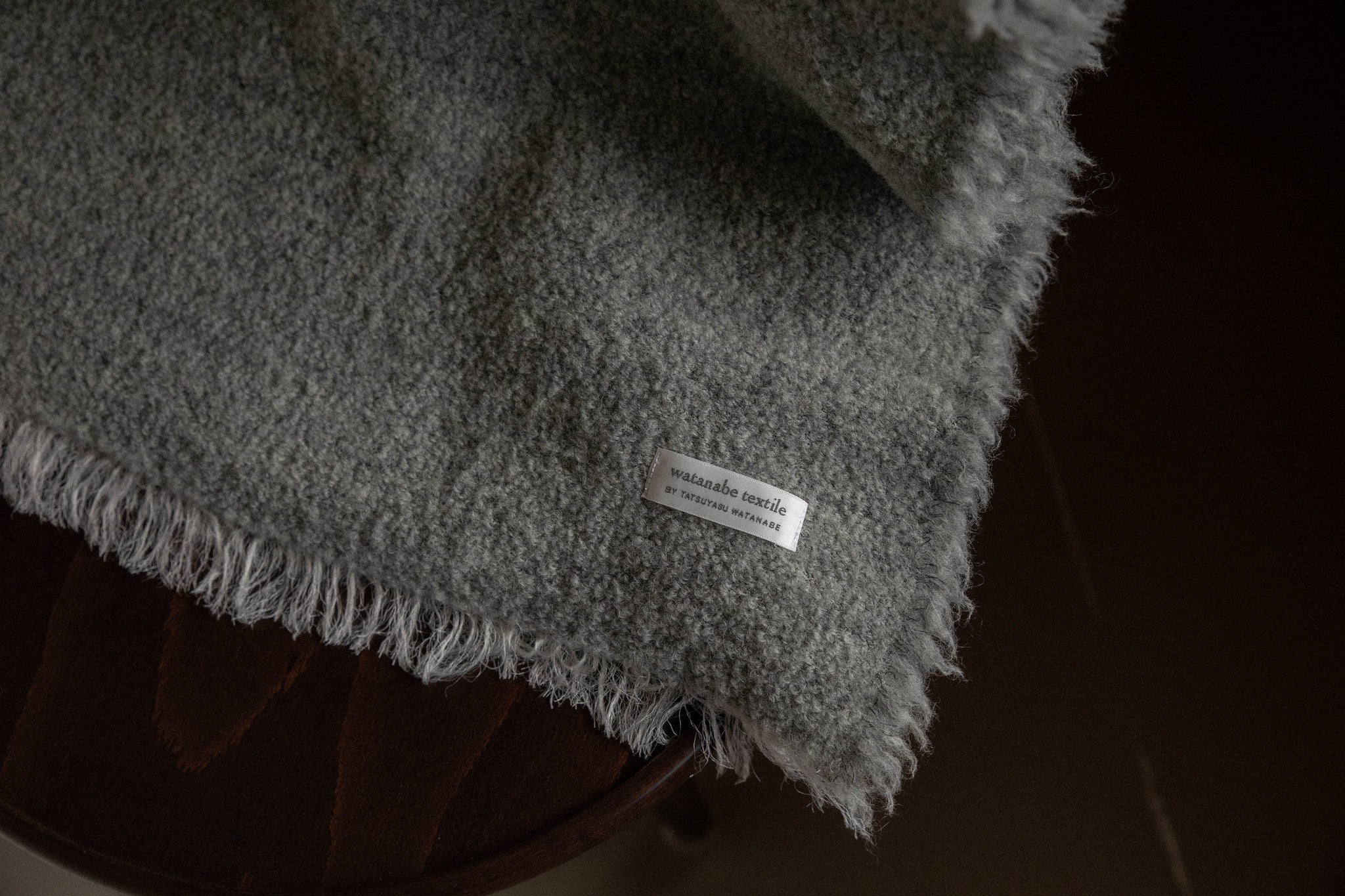 woolalpacacupro blanket c/#gray – Tatsuyasu Watanabe