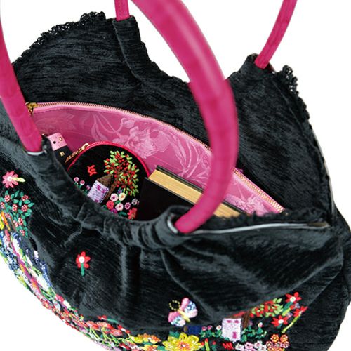 エッフェル・ブルゴーニュ ラージショルダーバッグ&ミニポーチ / Think