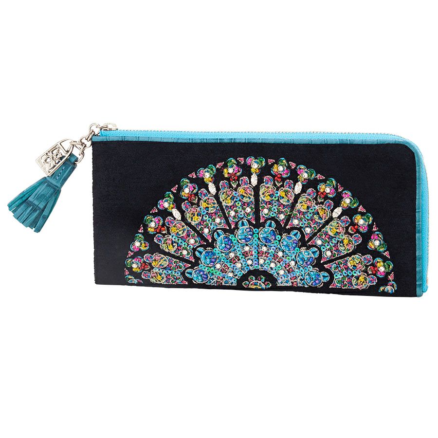 オーバーザレインボー L型長財布 (ブラック) / Think Bee! 『公式