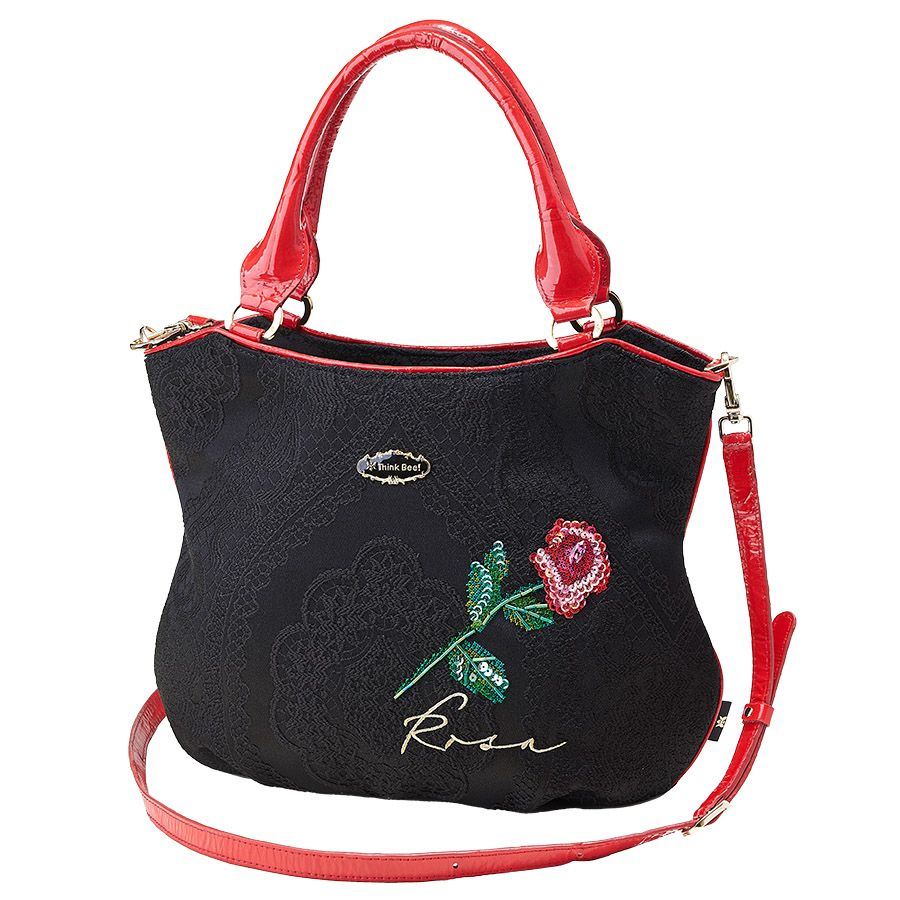 在庫数7 個＞カルメンロッサ バッグ（2ウェイタイプ）（レッド