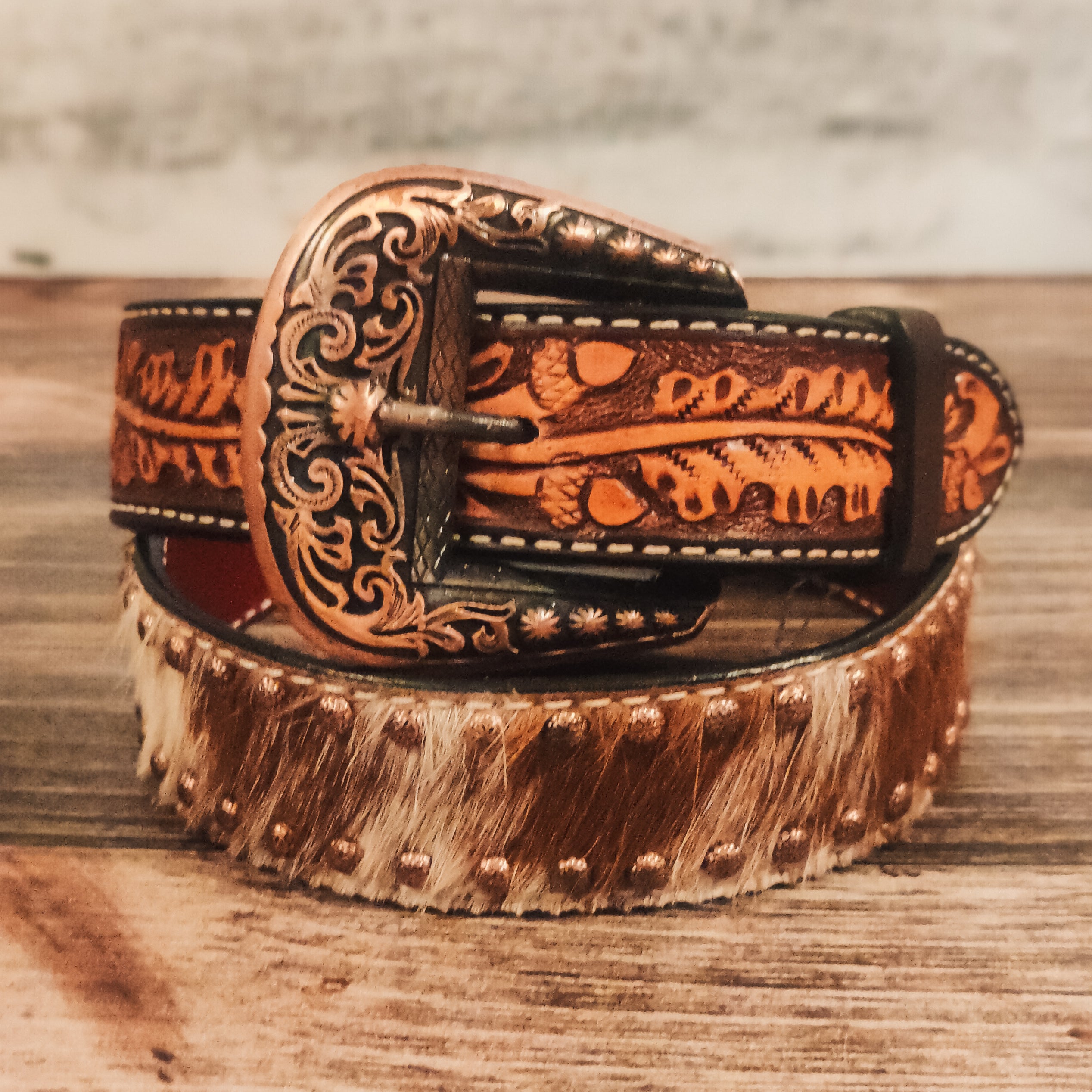 Cowtown Brown Hair-on Hide Belt – TGC Brands