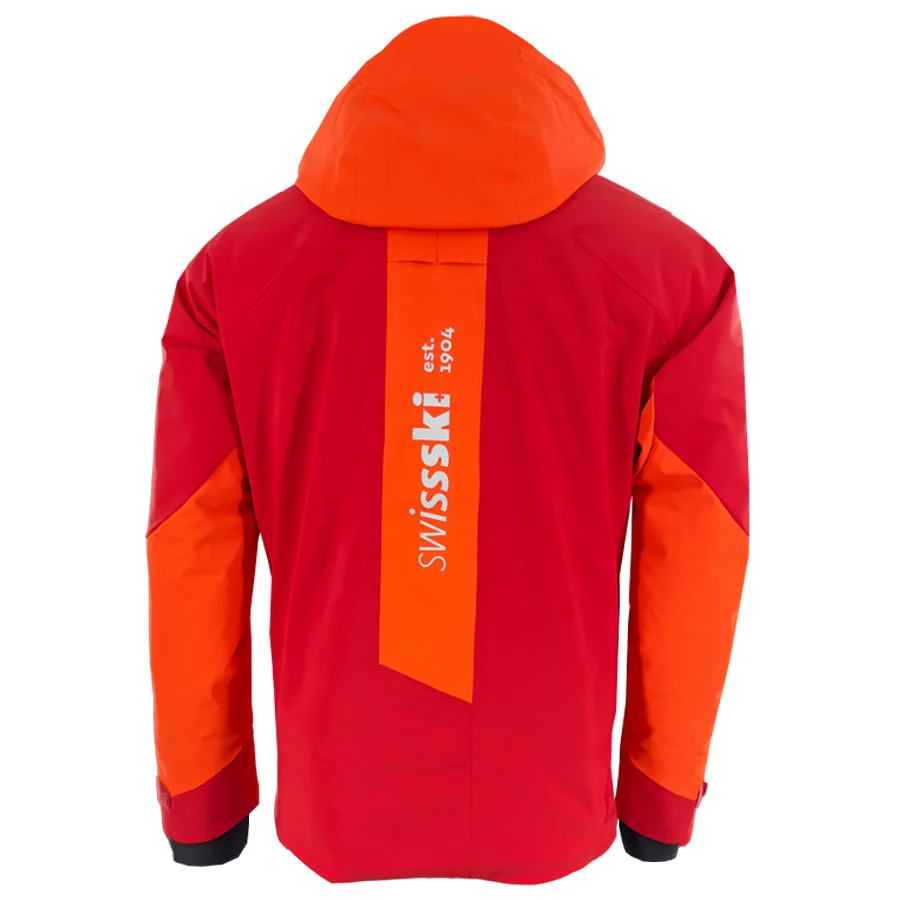 Descente Men's Swiss Ski Team S.I.O Jacket - Mandarin Orange
