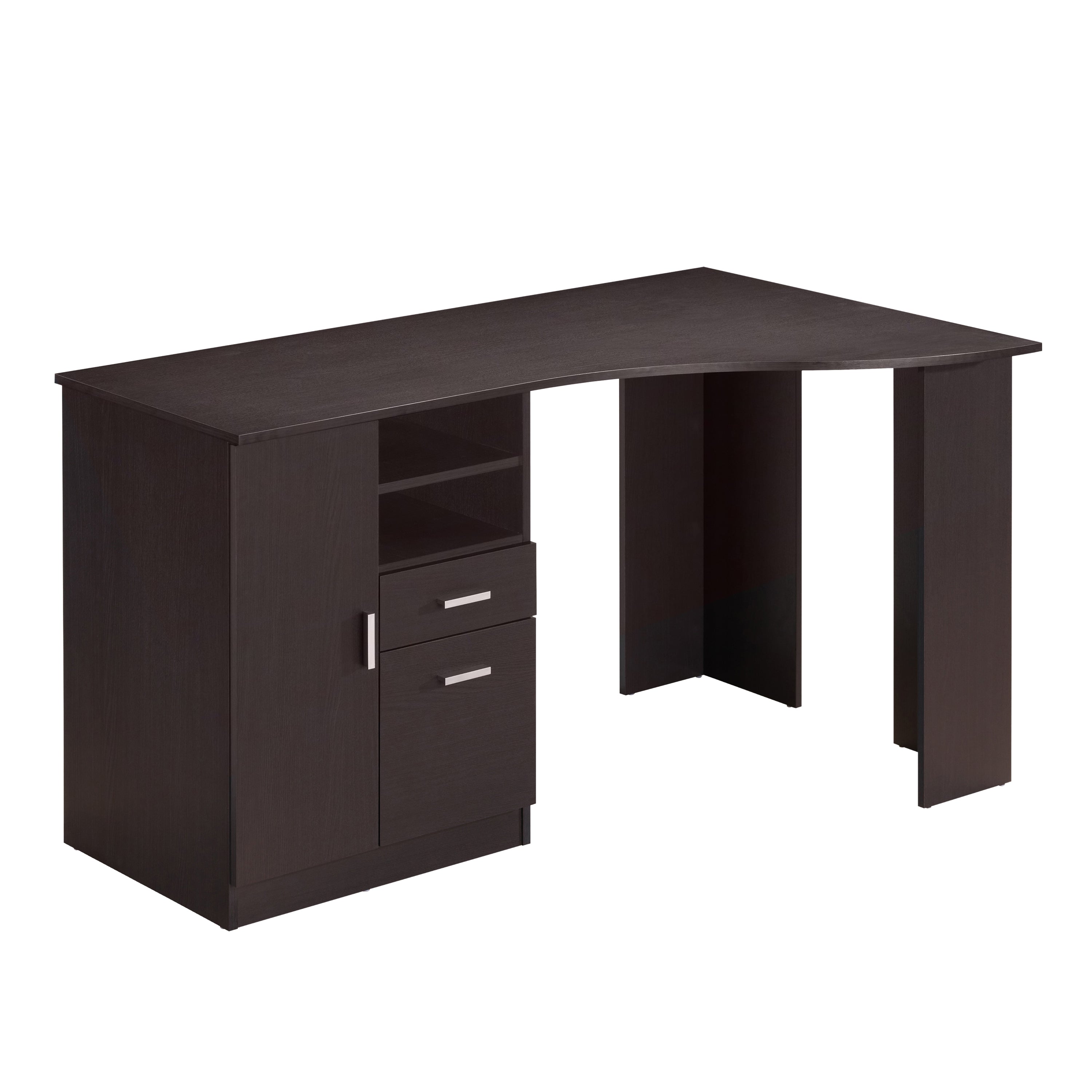 Techni Mobili | Classic Office Desk with Storage