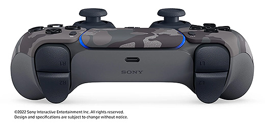 PS5』用周辺機器に新しいカラーバリエーション『グレー カモフラージュ