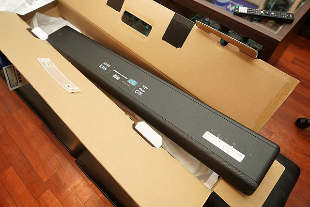 レビュー】システムアップ可能なコンパクトサウンドバー『HT-A3000