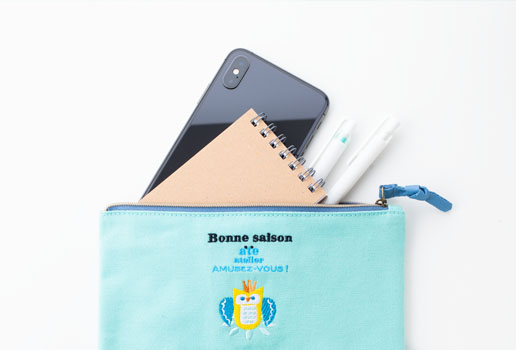 フラットポーチ | Tesoro Mio