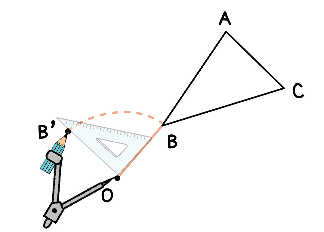 中学数学】回転移動の書き方・作図の5つのステップ | tomo
