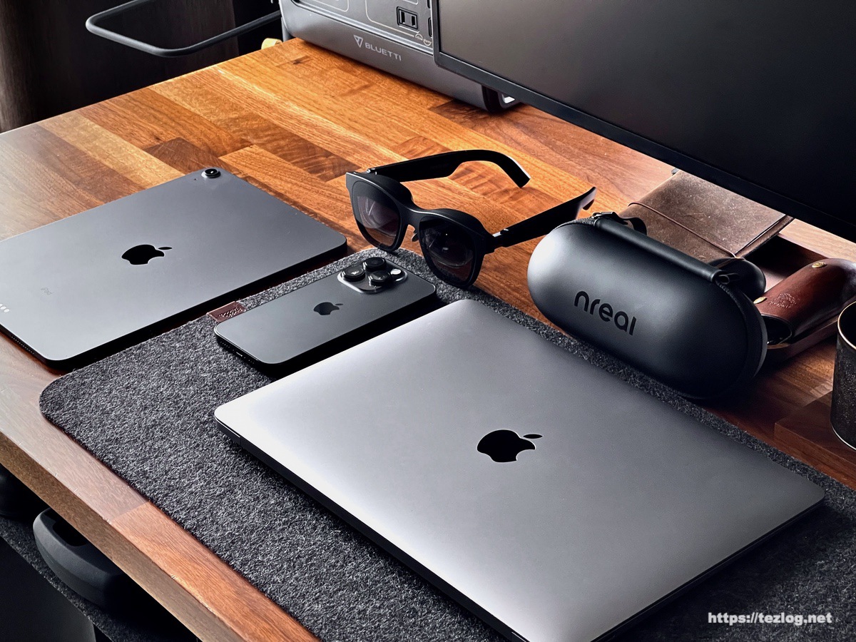 XREAL Air (NREAL Air) レビュー。気軽に使える・持ち運べるARグラス