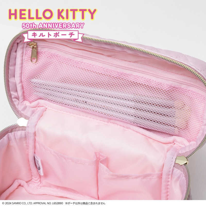 HELLO KITTY 50th ANNIVERSARY キルトポーチBOOK│宝島社の通販 宝島