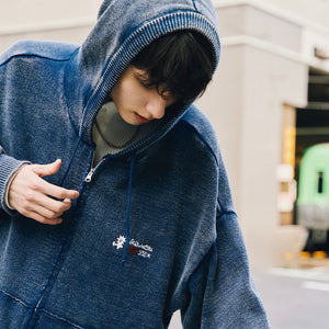 That's life Original logo knit zip hoodie – That's life online store