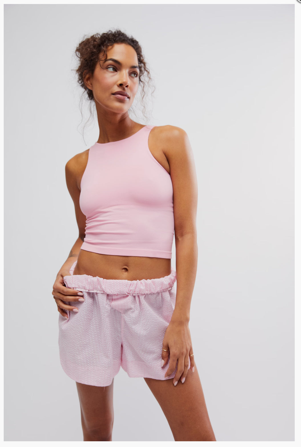 Clean Lines Cami in Candy Pink – The 66 Collective