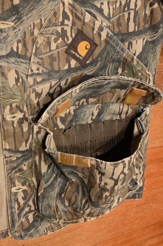 VTG/USED)80s Carhartt カーハート リアルツリーカモ ハンティング